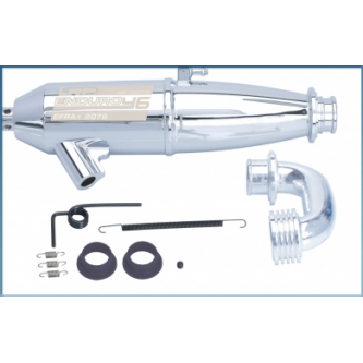 LRP Enduro-46 1/8 Offroad exhaust system EFRA#2076 (1 set)